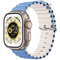 Ремешок Gear4 Apple Watch 42/44/45MM Mist Blue/White Ремешок Gear4 Apple Watch 42/44/45MM Mist Blue/White