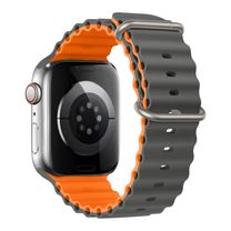 Ремешок Watch Ocean Band 49/42mm 49mm /gray orange / Ремешок Watch Ocean Band 49/42mm 49mm /gray orange /