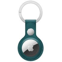 AirTag Leather Key Ring, Forest Green