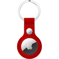 AirTag Leather Key Ring, (PRODUCT) RED