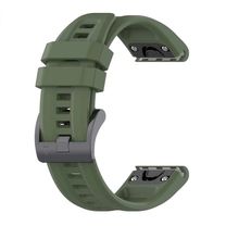 Ремешок для смарт часов Garmin 20mm Silicone QuickFit Series (Army Green) Ремешок для смарт часов Garmin 20mm Silicone QuickFit Series (Army Green)