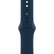 Ремешок Apple Sport Band Abyss Blue для Apple Watch 45/44/42mm (MKUW3) Ремешок Apple Sport Band Abyss Blue для Apple Watch 45/44/42mm (MKUW3)