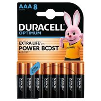 Батарейка Duracell LR3/AAA OPTIMUM (8шт) (5015602)