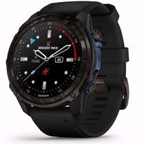 Смарт-часы Garmin Descent Mk3i 51mm Carbon Gray DLC Titanium with Black Silicone Band (010-02752-10/11) (UA)