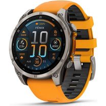 Смарт-часы Garmin fenix 8 47mm, AMOLED, Saph, Ti/Bare/Grpht, SparkOrg/GrphtBd, (010-02904-11) (UA)