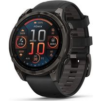 Смарт-часы Garmin Fenix8 Amoled 47мм Sapphire CarbonGrey DLC Titanium w.Black/Pebble Grey S.Band 010-02904-21 (UA)