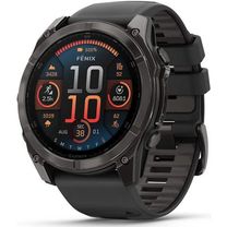 Смарт-часы Garmin Fenix 8 51mm AMOLED Sapphire Carbon Gray DLC Titanium w. Black/Pebble Gray S. Band (010-02905-20/21)
