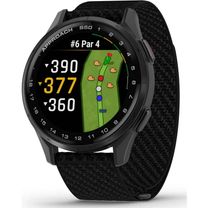 Смарт-часы Garmin Approach S50 Slate Aluminum Bezel with Black ComfortFit Nylon Band (010-03010-00)