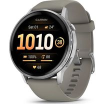 Смарт-часы Garmin Venu 4 45 mm Silver with Silver Gray Silicone Band (010-03014-01)
