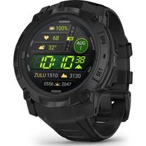 Смарт-часы Garmin Instinct 3 50mm AMOLED Tactical Edition Black with Black Band (010-03020-50/90)