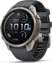 Смарт-годинник Garmin Fenix 9 Pro inReach 47mm Titanium with Graphite/Black Silicone Band (010-04336-20/21)