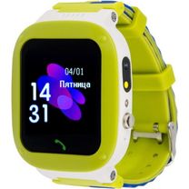 Детские часы AmiGo GO004 Splashproof Camera+LED Green (UA)