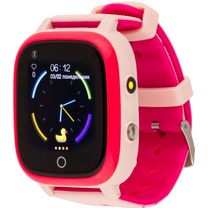 Дитячий годинник Amigo GO005 4G WIFI Kids waterproof Thermometer Pink (747018) (UA)