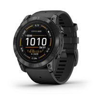 Смарт-годинник Garmin Epix Pro Gen 2 Sapphire 51mm Carbon G. DLC Tit. with Black Band (010-02804-00/01/53)