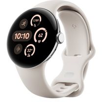 Смарт-часы Google Pixel Watch 3 41 mm Wi-Fi Polished Silver Aluminum Case/Porcelain Active Band
