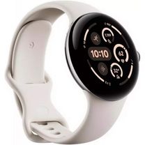 Cмарт-годинник Google Pixel Watch 3 45 mm Wi-Fi Polished Silver Aluminum Case/Porcelain Active Band