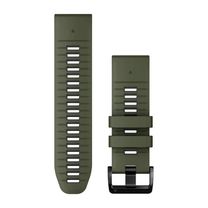 Ремешок Garmin QuickFit 26 Watch Bands Moss/Graphite Silicone (010-13281-07)