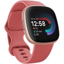Смарт-часы Fitbit Versa 4 Pink Sand/Copper Rose (FB523RGRW)