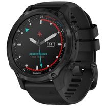 Смарт-годинник Garmin Descent Mk2S Carbon Grey with Black Silicone Band (010-02403-04)