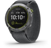 Смарт-годинник Garmin Enduro Steel with Gray UltraFit Nylon Strap (010-02408-00)