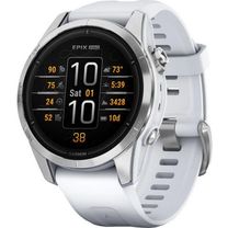 Смарт-годинник Garmin Epix Pro Gen 2 42mm Silver with Whitestone Band (010-02802-00/01)