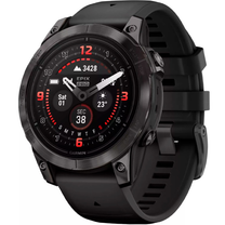 Смарт-годинник Garmin Epix Pro Gen 2 Sapphire 47mm Carbon G. DLC Tit. with Black Band (010-02803-10/11/54)