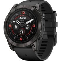 Смарт-годинник Garmin Epix Pro (Gen 2) Sapphire Edition 51mm Carbon Grey DLC Titanium with Black Band (010-02804-00/01)