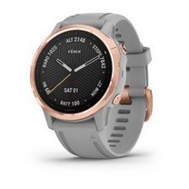 Смарт-годинник Garmin Fenix 6S Rose Gold-tone with Powder Gray Band (010-02159-21/20)