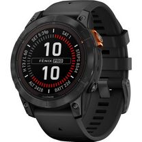 Смарт-часы Garmin Fenix 7 Pro Solar, 47mm Slate Gray Silicon Band Black NFC EU (010-02777-01/00)