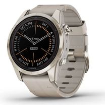 Смарт-часы Garmin Fenix 7S Pro Sapphire Solar Soft Gold w. Limestone L. Band (010-02776-30)