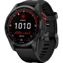 Смарт-часы Garmin Fenix 7S Solar Slate Gray with Black Band (010-02539-13)