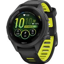 Смарт-часы Garmin Forerunner 265S Black Bezel and Case with Black/Amp Yellow Silicone Band (010-02810-53) (UA)