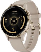 Смарт-часы Garmin Venu 3S, French Gray + Soft Gold, GPS (010-02785-02) (UA)