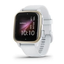 Смарт-годинник Garmin Venu Sq 2 Cream Gold Aluminum Bezel with White Case and Silicone Band (010-02701-01/11)