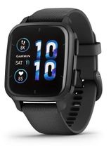 Смарт-часы Garmin Venu Sq 2 – Music Edition Slate Aluminum Bezel with Black Case and Silicone Band (010-02700-00/10)