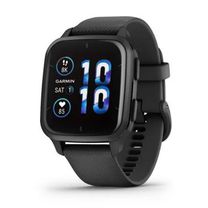 Смарт-часы Garmin Venu Sq 2 – Music Edition Slate Aluminum Bezel with Black Case and Silicone Band (010-02700-00/10/80)