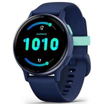 Смарт-часы Garmin Vivoactive 5 Metallic Navy Aluminum Bezel with Navy Case and Silicone Band (010-02862-12) 