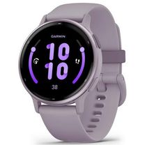 Смарт-часы Garmin Vivoactive 5 Metallic Orchid Aluminum Bezel with Orchid Case and Silicone Band (010-02862-53) (UA)