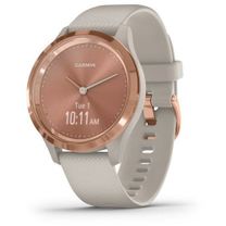 Смарт-часы Garmin Vivomove 3S Sport Rose-Tundra Silicone (010-02238-02)