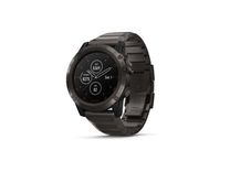 Спортивные часы Garmin Fenix 5X Plus Sapphire Carbon Gray DLC Titanium with DLC Titanium Band (010-01989-04)