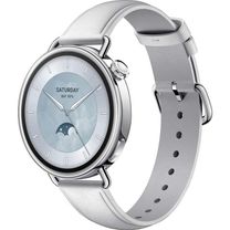 Смарт-часы Xiaomi Watch S4 41mm Leather Strap White (BHR07VUGL)