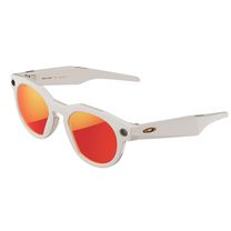 Смарт-окуляри Oakley Meta HSTN Warm Grey Lens color Ruby