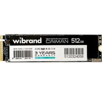 SSD накопитель Wibrand Caiman M.2 2280 512GB (WIM.2SSD/CA512GB)