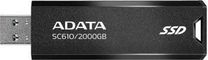 Накопитель SSD USB 3.2 2TB SD610 ADATA (SC610-2000G-CBK/RD)