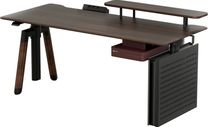 Комп’ютерний стіл Sihoo D07 1.6m Walnut/Black (D07B-101/D07J-101-AB)
