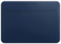 Папка конверт Wiwu Skin Pro 2 Leather MacBook 15.3 Blue Папка конверт Wiwu Skin Pro 2 Leather MacBook 15.3 Blue