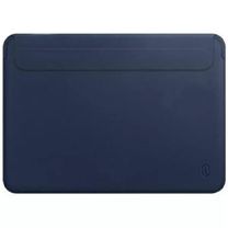 Папка конверт Wiwu Skin Pro 2 Leather MacBook 16.2 Navy Blue Папка конверт Wiwu Skin Pro 2 Leather MacBook 16.2 Navy Blue