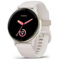 Смарт-часы Garmin Vivoactive 5 Cream Gold Aluminum Bezel with Ivory Case and Silicone Band (010-02862-11/5B) (UA)