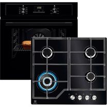 Комплект духова шафа + варильна поверхня Electrolux EOF3H50BK + KGG64362K