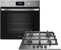 Комплект духова шафа + варильна поверхня Indesit IO255HUX + THP641IX/I